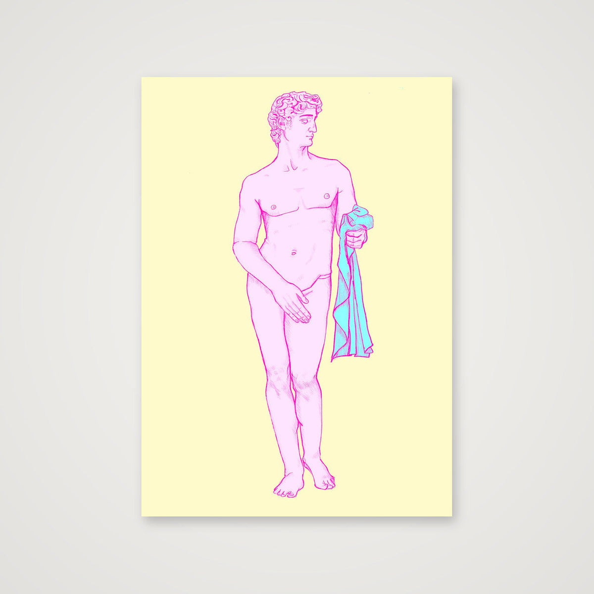 David — A3 (30×42cm, 12×17") Print only